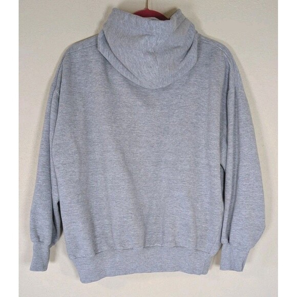 Vintage Y2K Space Jam Hoodie Looney Tunes Life Authentic Apparel Gray Large 90s - Picture 4 of 6